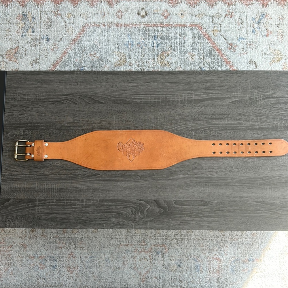 Cardillo weight lifting belt